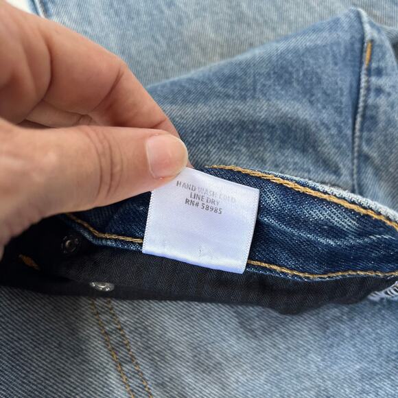 Carmar Distressed Boyfriend Womens Jeans Size 29 D462287 Los Angeles High Rise - Picture 10 of 13